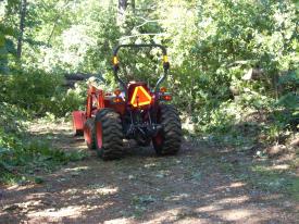 Click to enlarge image - Hurricane Ike Damage in Northwest Arkansas - 800 miles form the coast, Hurricane Ike left hundreds of trees down and thousands without power.