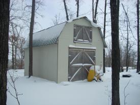 I had to dig out the barn to open the door. I had to dig out the barn to open the door. - Arkansas Snow, January 28, 2010 - One foot of snow, no school, snow forts, good times!