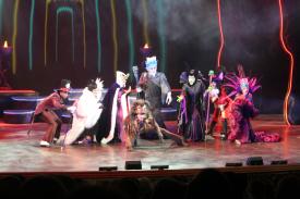 Click to enlarge image The Full Cast - New Disney Show Villains Tonight - Disney Magic 3/23/2010
