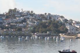 View of part of Manzanillo while entering harbor. View of part of Manzanillo while entering harbor. - Day Twelve in Manzanillo, Mexico - Panama Cruise January 2011 - Last Trans-canal trip planned for the Disney Wonder at this time.