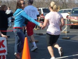 Click to enlarge image See, I actually did cross the finish line. - Eureka Victorian Classic 10k Run -