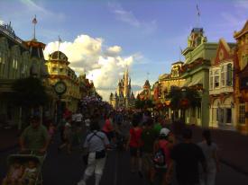 Main Street Main Street - Mickey's Not-so-scary Halloween Party at Disney World - Halloween Celebration at Magic Kingdom that runs from September through November.