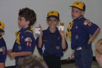 Click to enlarge image  - Cub Scouts - Val's Award Ceremony